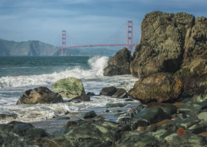 Golden Gate from China Beach